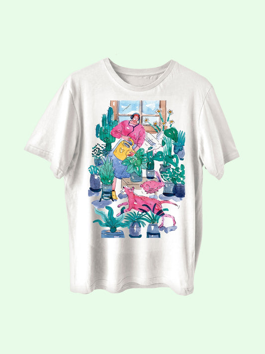 Botanical or Floral T-shirt for Woman in Toronto, Ontario, Canada